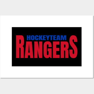 hockey team rangers Posters and Art